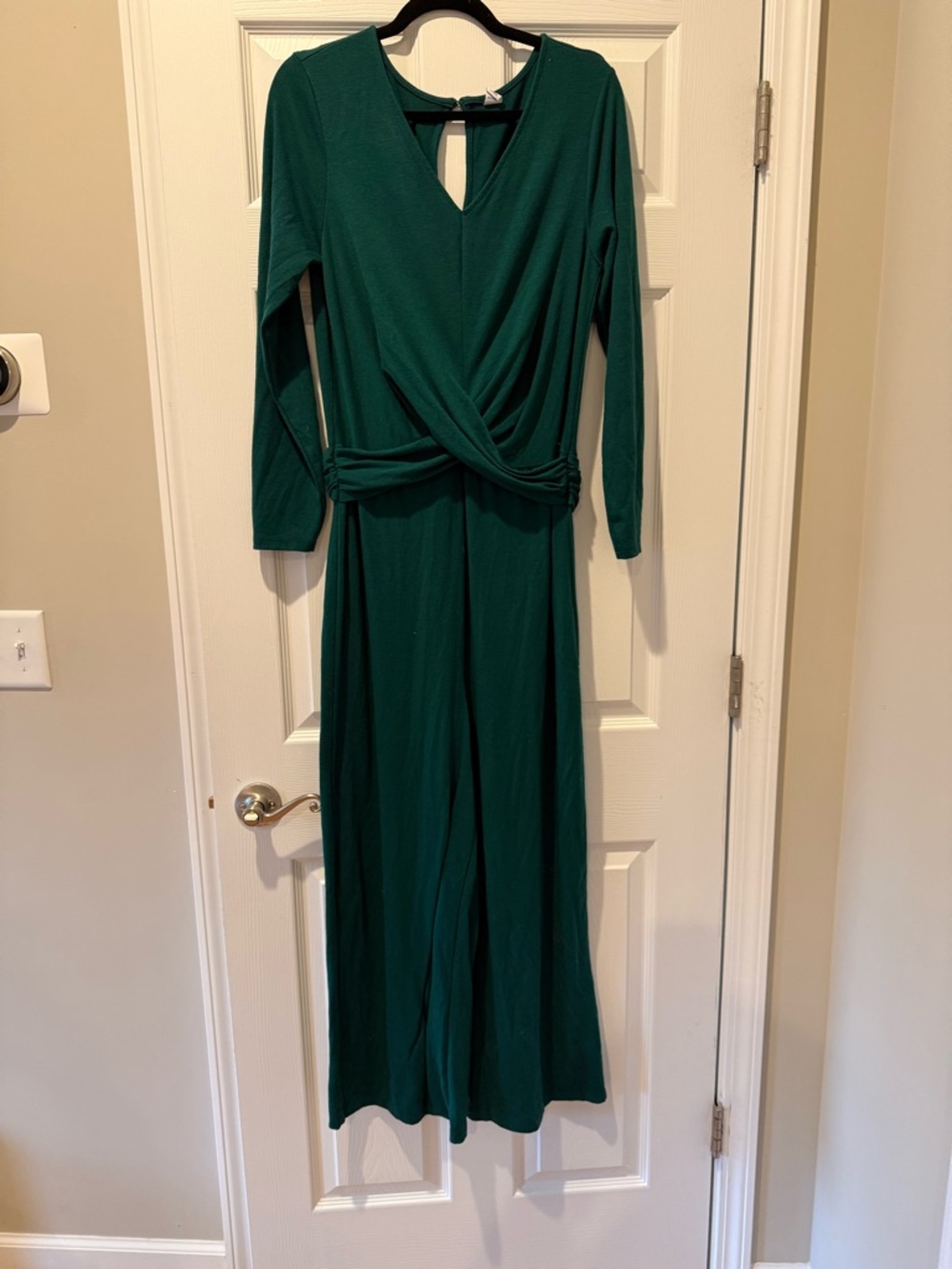 Green Twist-Waist Jumpsuit ** Bundle 5+ items and name your offer!!! 💖💞
